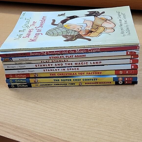 9 Children's Books..Flat Stanley, Geronimo Stilton, - Picture 12 of 12